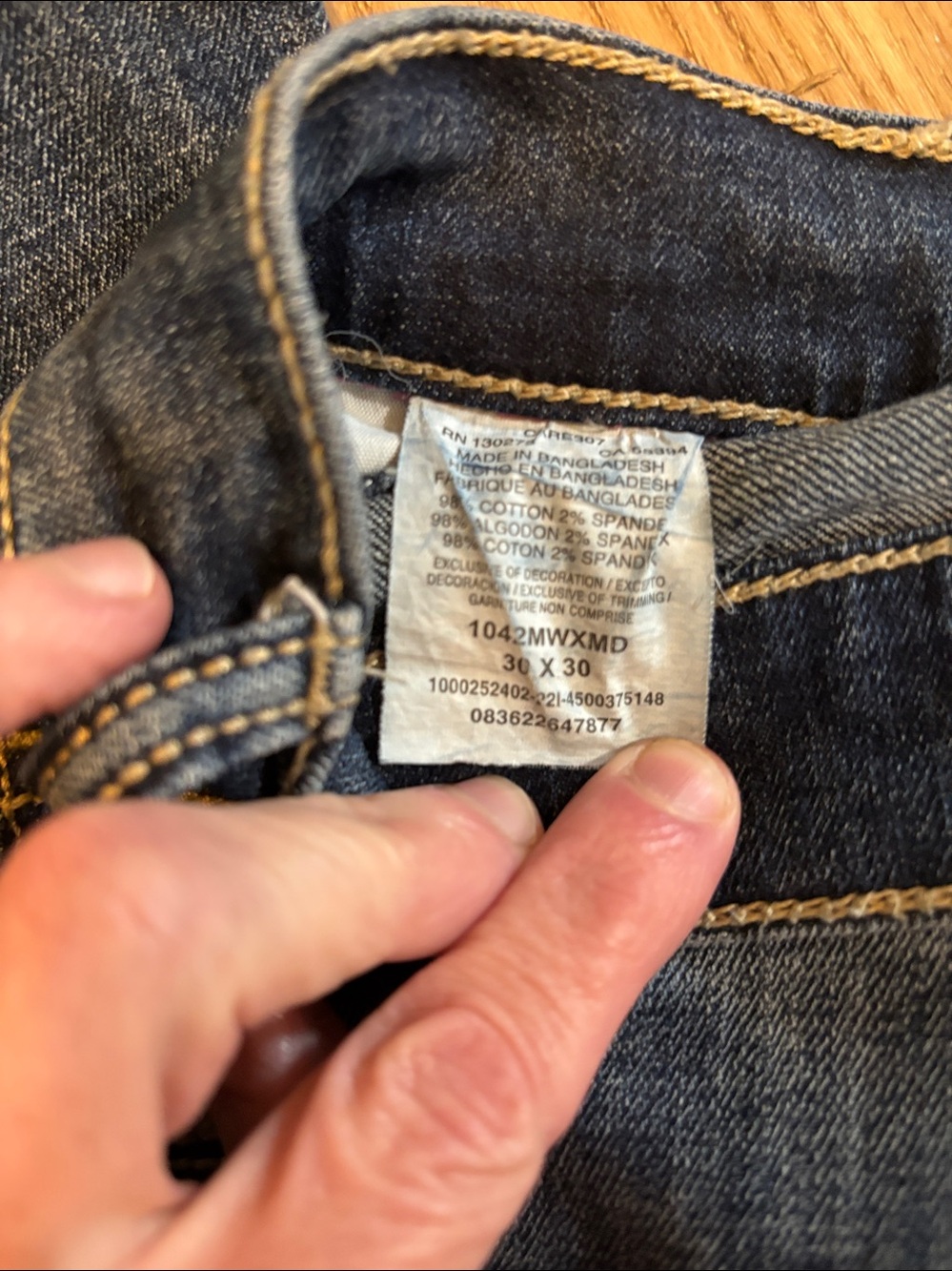Wrangler 20X Bootcut Jeans Men 30x30 Vintage Boot Western Rodeo Cowboy 1042MWXMD - Picture 3 of 4